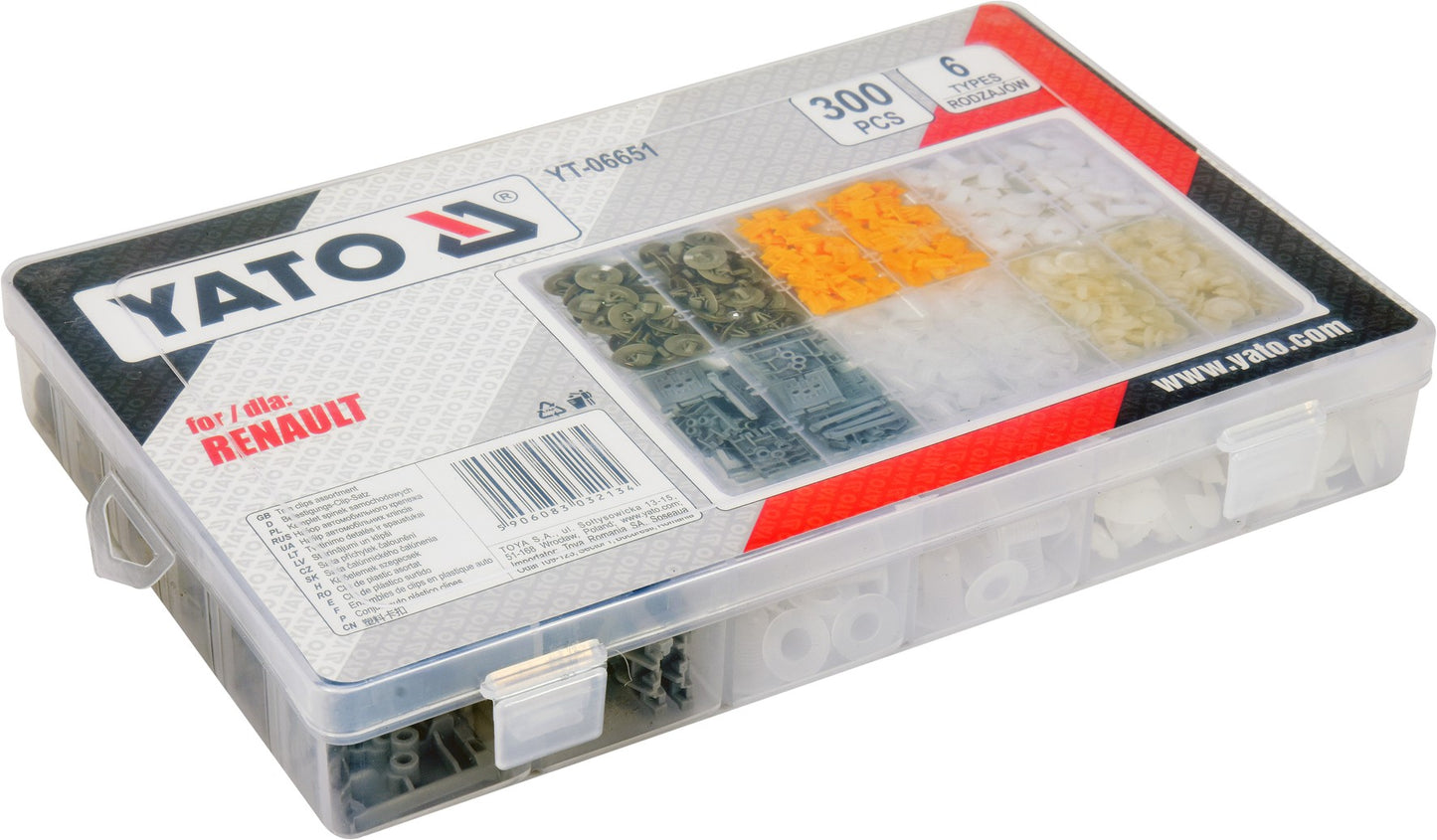 ΚΛΙΠΣ ΑYT/ΤΟΥ RENAULT 300PCS YT-06651 20006651
