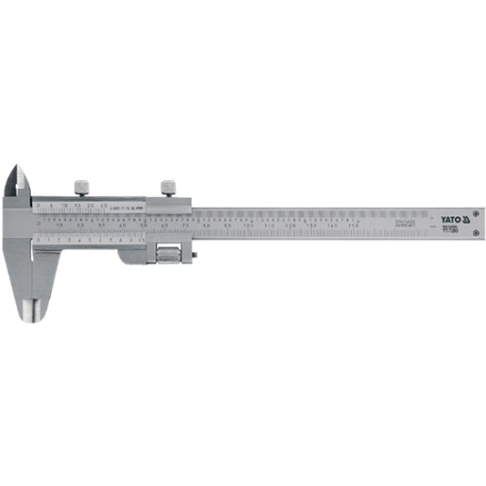 ΠΑΧΥΜΕΤΡΟ 150ΜΜ ΙΝΟΧ YT-7200 20007200