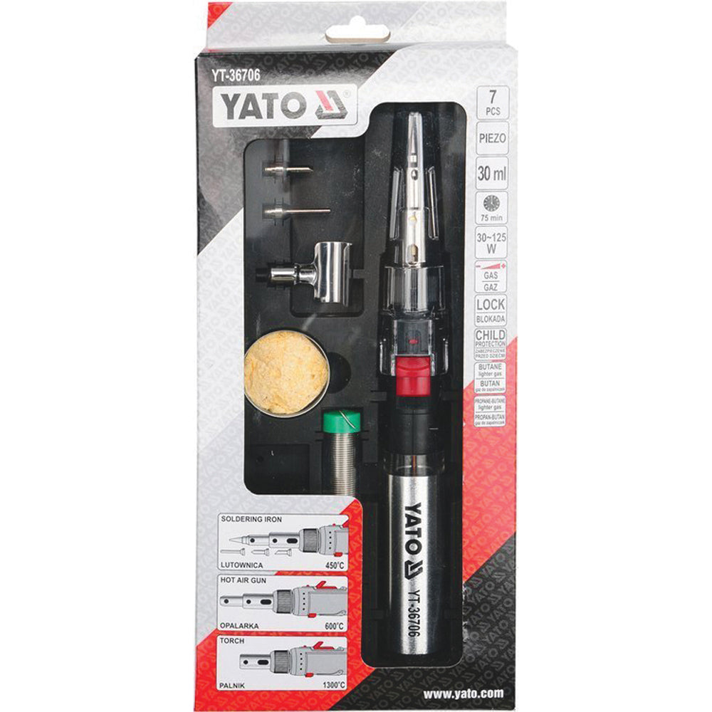 ΚΟΛΛΗΤΗΡΙ ΒΟYTΑΝΙΟΥ 30-125W YATO YT-36706 20036706