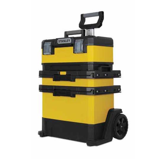 Εργαλειοφόρος τροχήλατος μεταλλικός - πλαστικός , χωρίζεται σε 3 μέρη 1-95-621