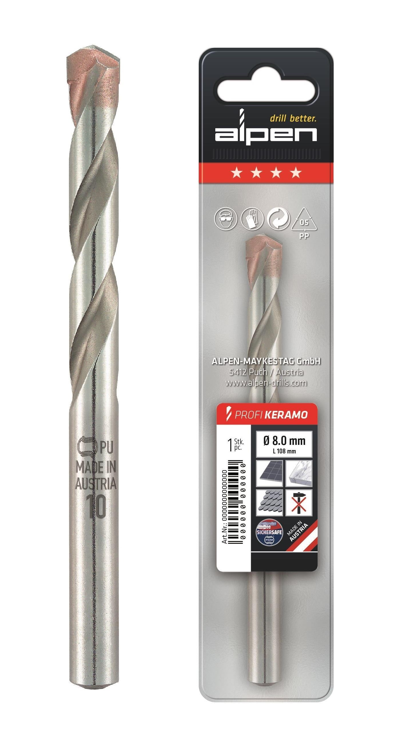 Τρυπάνι PROFI 8x120mm 297008001