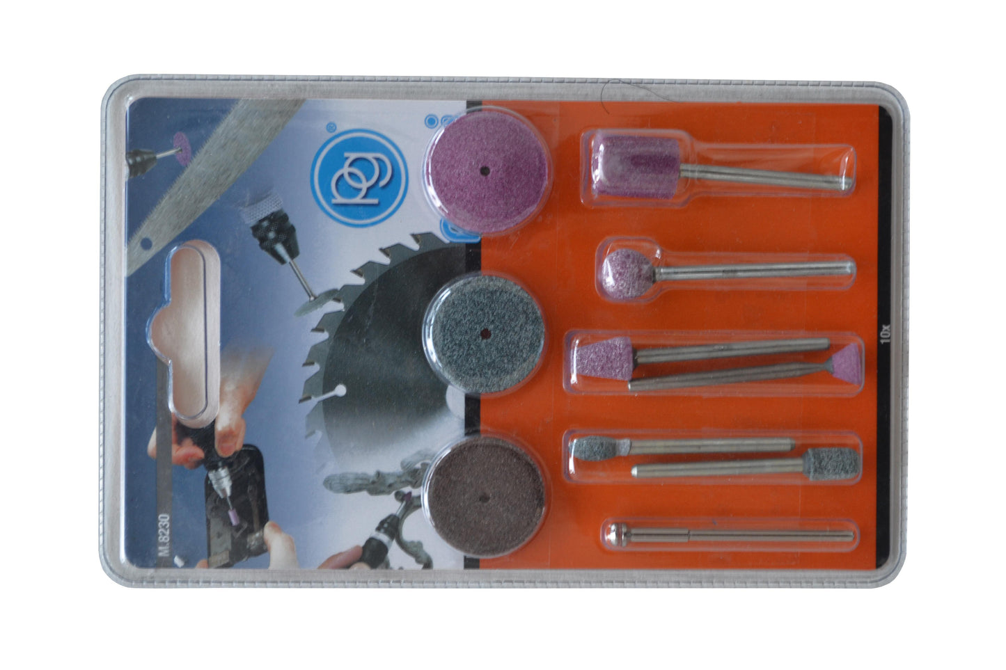 Κιτ με εξαρτήματα για λείανση 10τεμ. M8230