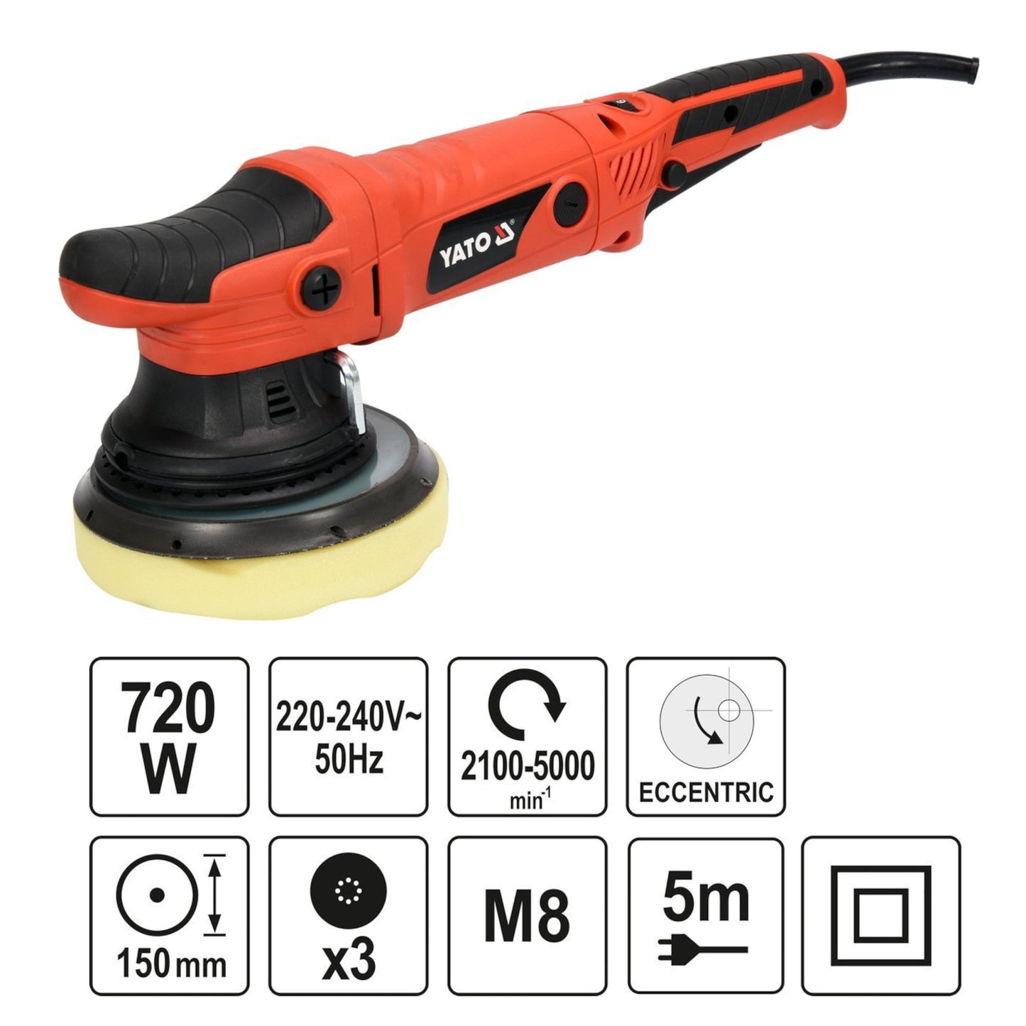YATO ΑΛΟΙΦΑΔΟΡΟΣ 150mm 720W YT-82200 20182200