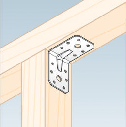 Γωνία σύνδεσης ξύλου 60 x 60 x 45mm Γωνία 60 x 60 x 45mm 4056