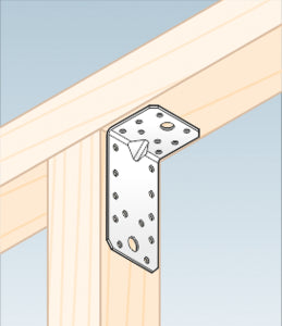 Γωνία σύνδεσης ξύλου 90 x 50 x 55mm Γωνία 90 x 50 x 55mm 4053