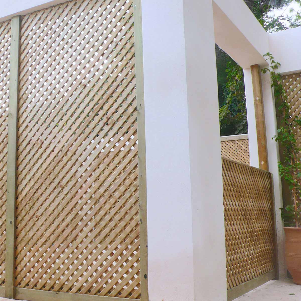 Καφασωτό Privacy 2 x 2 122 x 240εκ. ενισχυμένο 30053