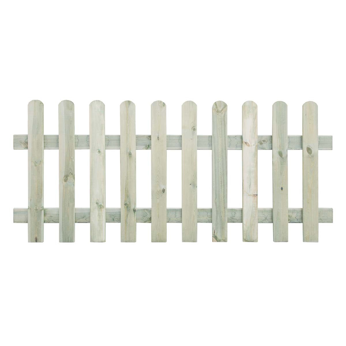 Ξύλινος φράχτης λεία τάβλα ECONOMY 90 x 180εκ. 25631