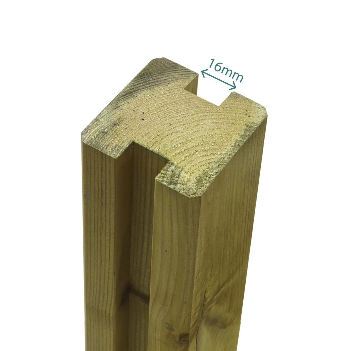 Ξύλινη ενωτική δοκός καφασωτού 25mm | 4,5 x 4,5 x 420εκ. 30156