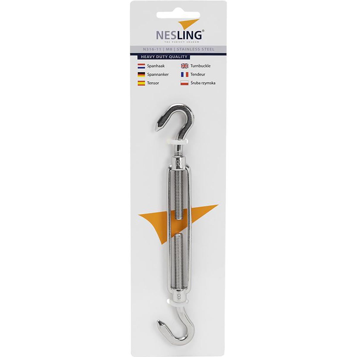 Σφυκτήρας για πανί σκίασης INOX 10mm -INOX N316-1