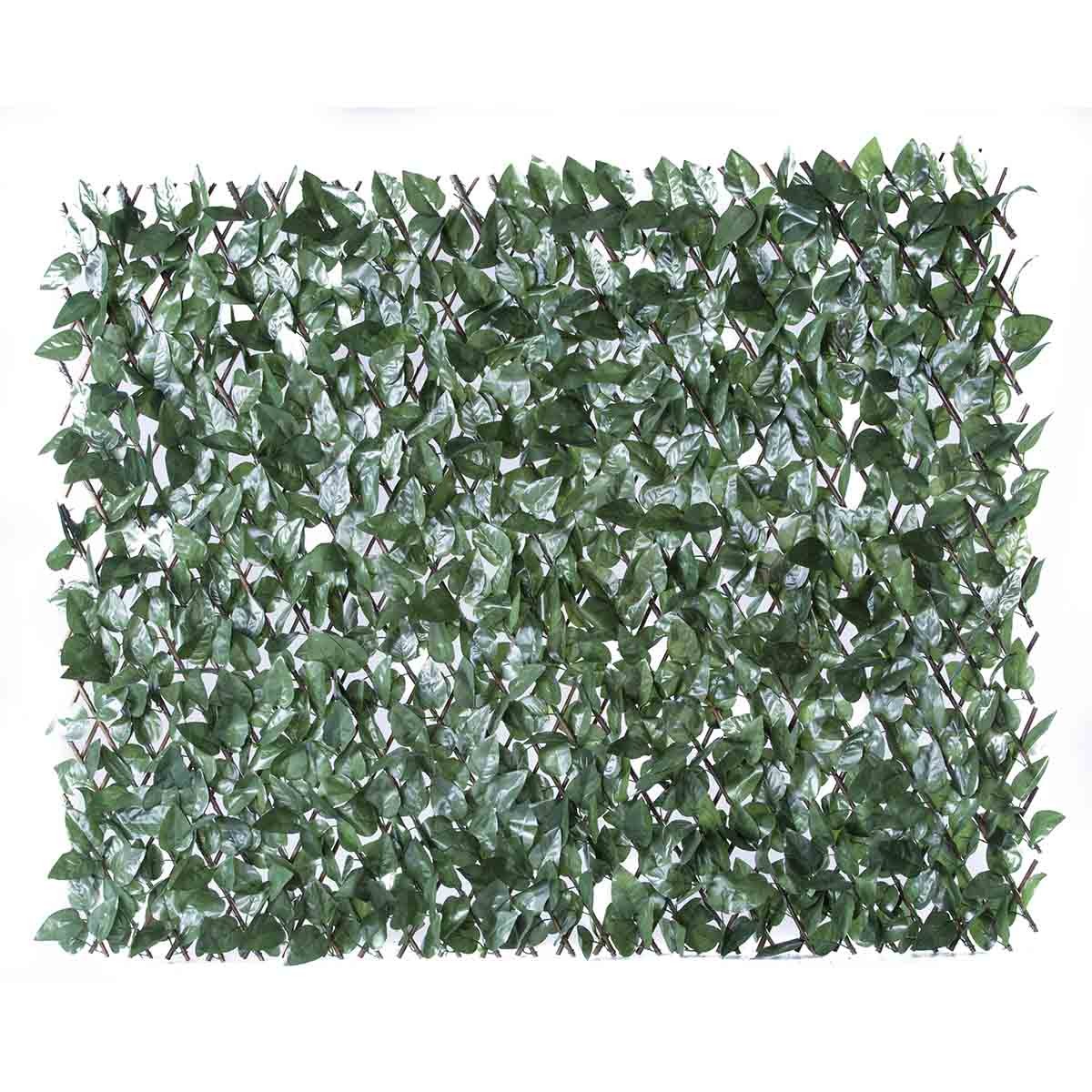 Φυλλωσιά συνθετική πτυσσόμενη 100(Y) x 200εκ. | πράσινο σκούρο 477003