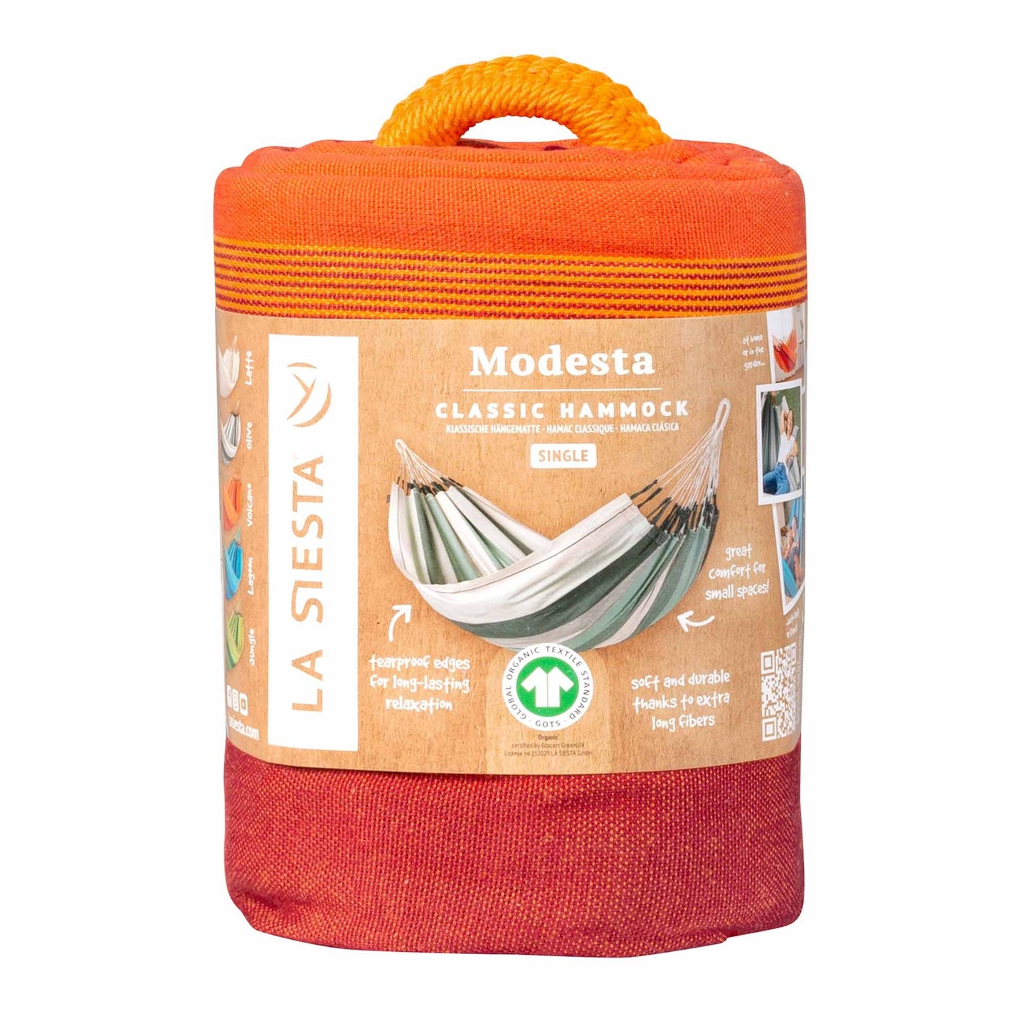 Αιώρα από οργανικό βαμβάκι Modesta Volcano | single MOH14-22
