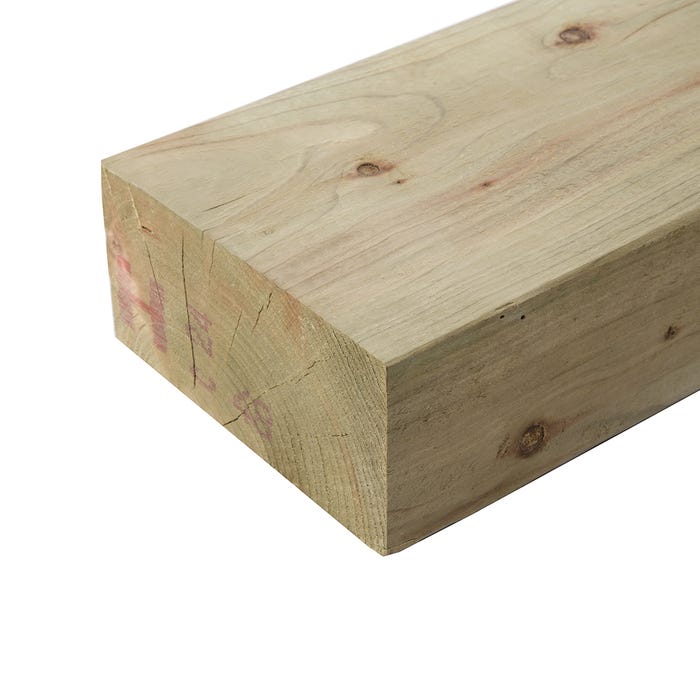 Ξύλινη δοκός εμποτισμένη 7x14,5εκ. 7 x 14,5 x 420εκ. 09684