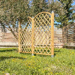 Καφασωτό διαγώνιο αψίδα 12 x 12 120(Y) x 180εκ. 30049
