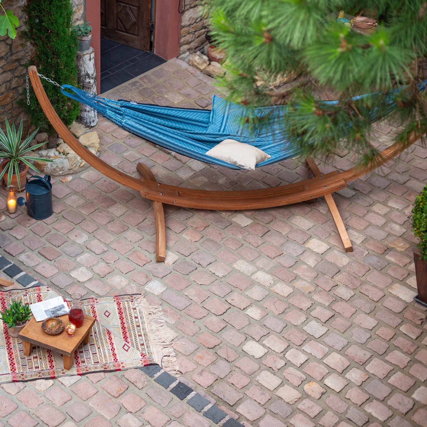 Στάντ αιώρας ξύλινο Maera Eucalyptus | Kingsize MAS40-E