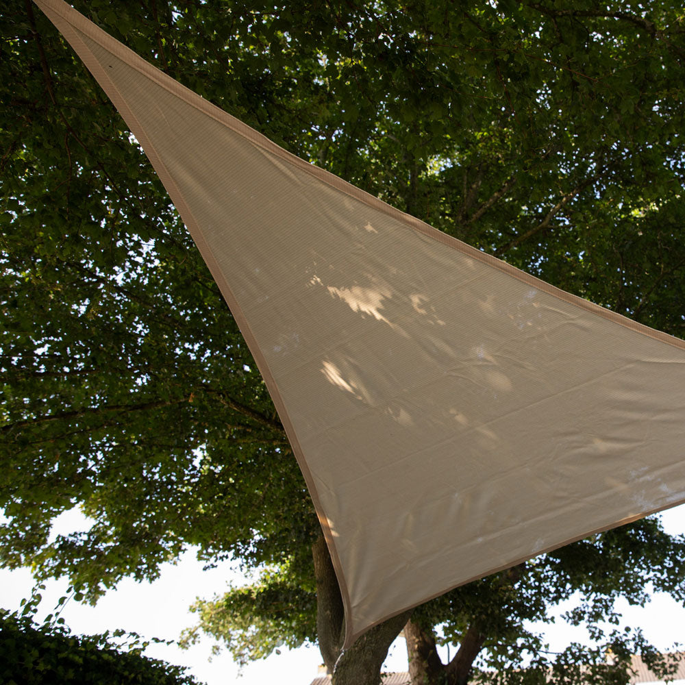 Τρίγωνο πανί σκίασης 285gsm 3,6x3,6x3,6μ. Κεραμιδί N504-082-33