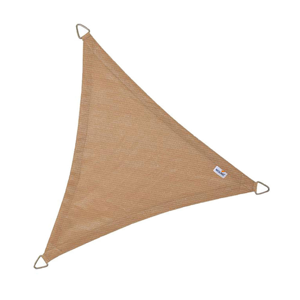 Τρίγωνο πανί σκίασης 285gsm 3,6x3,6x3,6μ. Λαχανί N509-082-33