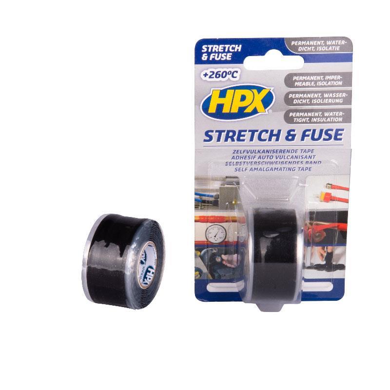 Ταινία stretch and fuse μαύρη 25mmx3m SZ2503