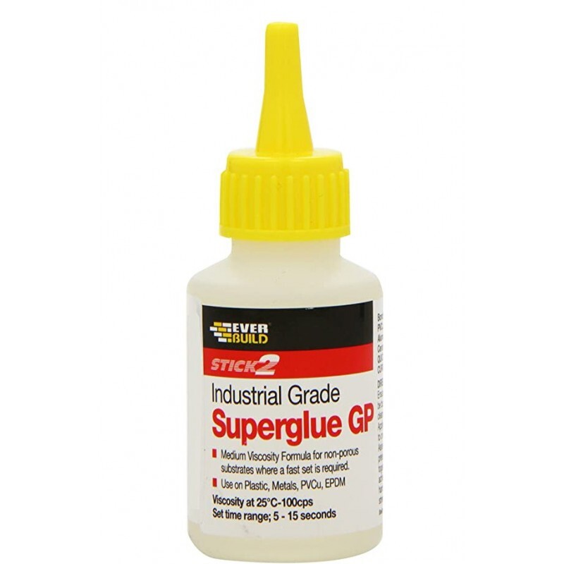 ΕVERBUILD SUPERGLUE GP ΚΟΛΛΑ ΣΤΙΓΜΗΣ ΒΙΟΜΗΧΑΝΙΚΩΝ ΧΡΗΣΕΩΝ 20GR 484651