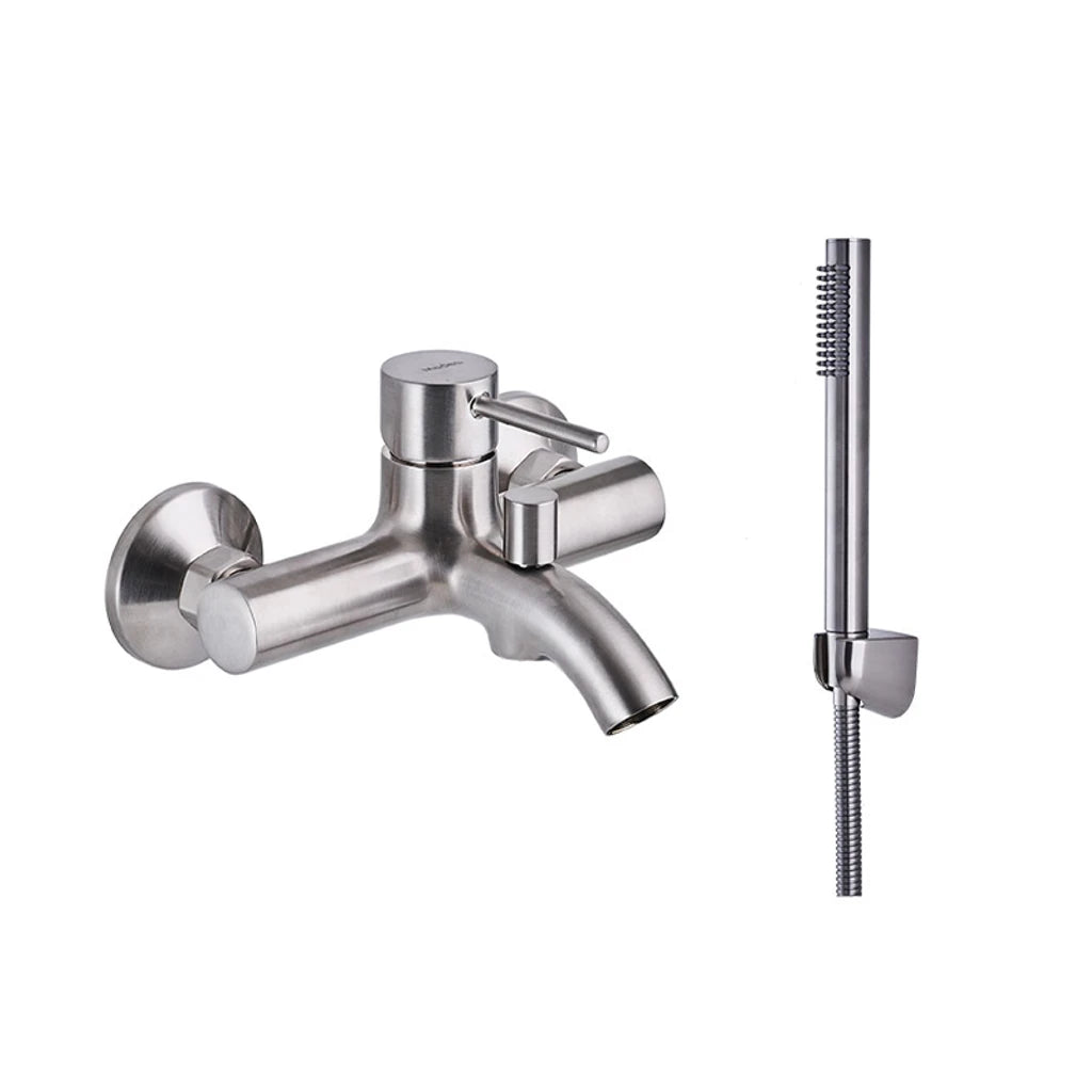 ΜΠΑΤΑΡΙΑ ΛΟΥΤΡΟΥ ETNA MINIMAL BRUSHED NICKEL