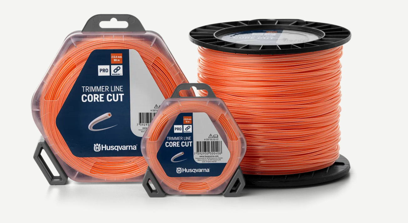 Μεσινέζα Husqvarna CoreCut 2,4 mm x 15 m Πορτοκαλί
