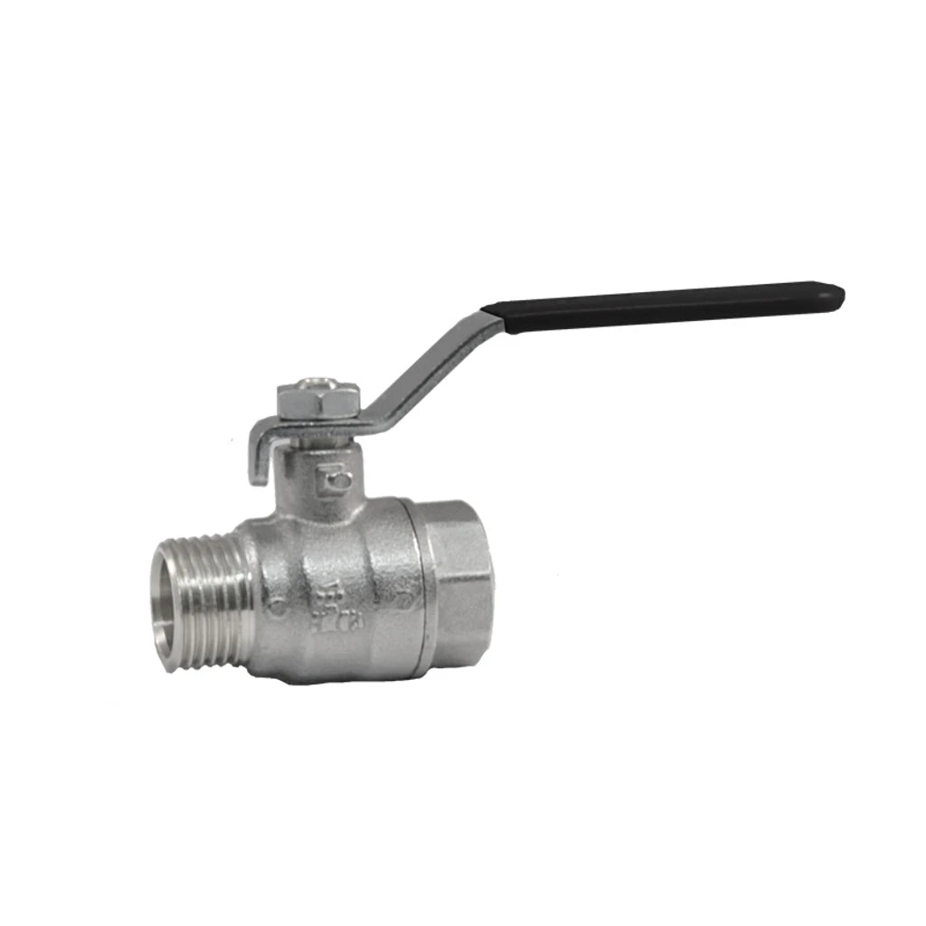 ΣΦΑΙΡΙΚΟΣ ΚΡΟΥΝΟΣ TOP Α-Θ 1 1/2" ΜΕ STEEL ΜΑΥΡΟ ΧΕΡΟΥΛΙ