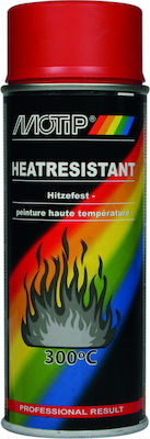 Spray Heat Resistant/Υψηλής Θερμοκρασίας Κόκκινο 400 Ml MOTIP - 04040