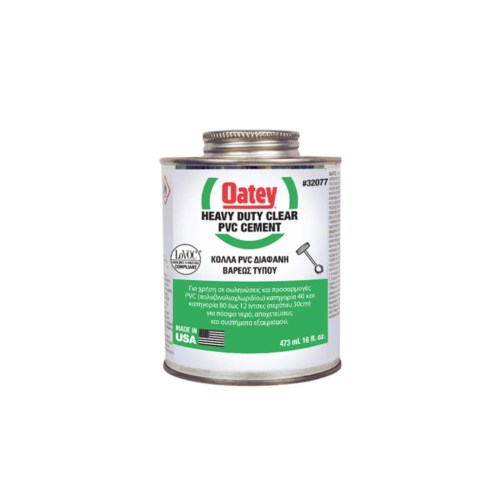 ΚΟΛΛΑ PVC CLEAR 1 KG OATEY