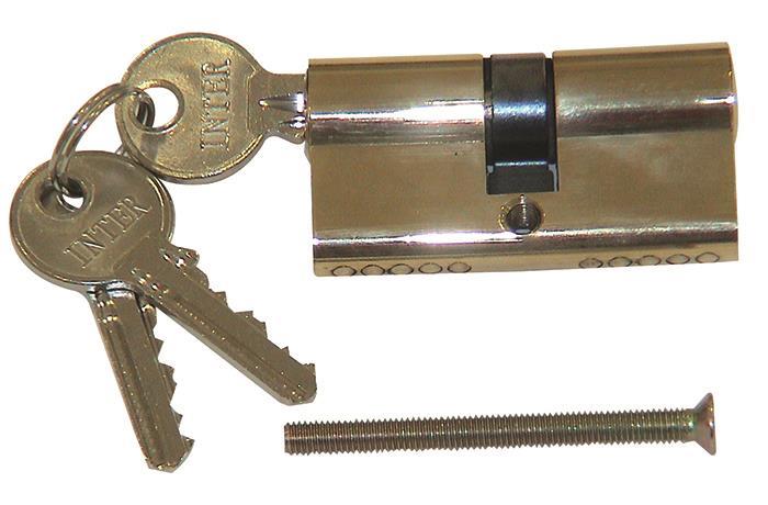 Κύλινδρος ορειχάλκινος Νο80 με 3 κλειδιά