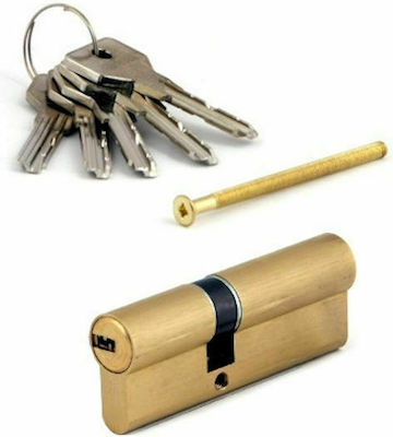 CISA ASIX Κύλινδρος υπέρ - ασφαλείας χρυσός με 5 κλειδιά 28-43 mm 0E300-11