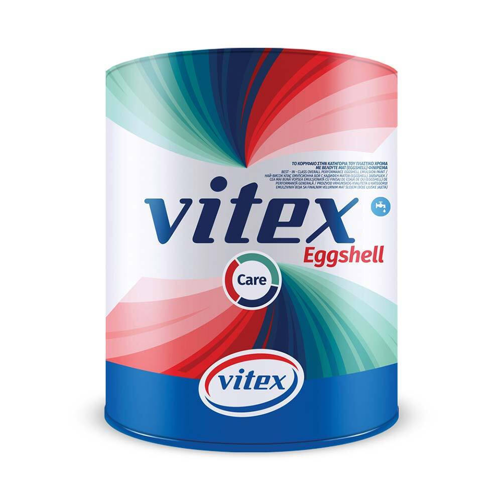 Vitex Care Eggshell Πλαστικό Χρώμα Λευκό 10Lt 1001321