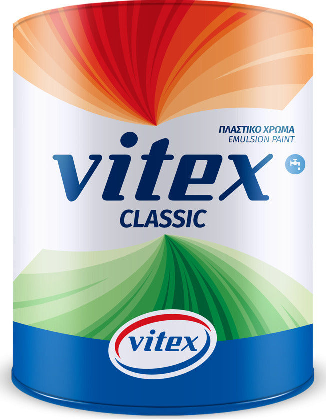 VITEX - VITEX CLASSIC ΛΕΥΚΟ ΠΛΑΣΤΙΚΟ ΧΡΩΜΑ 10L - 1002203