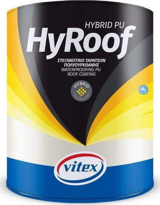 VITEX - HYROOF HYBRID PU ΣΤΕΓΑΝΩΤΙΚΟ ΤΑΡΑΤΣΩΝ ΠΟΛΥΟΥΡΕΘΑΝΗΣ ΛΕΥΚΟ 3L - 1003391