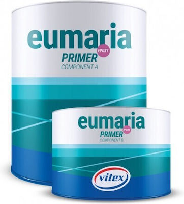 Εποξειδικό Αστάρι 2 Συστατικών Eumaria Primer 20lt Γκρι 1003681
