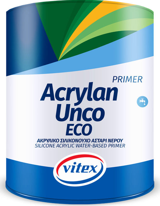 VITEX - ACRYLAN UNCO ECO ΛΕΥΚΟ - ΕΞΩΤΕΡΙΚΟΥ ΧΩΡΟΥ 1L - 1004709