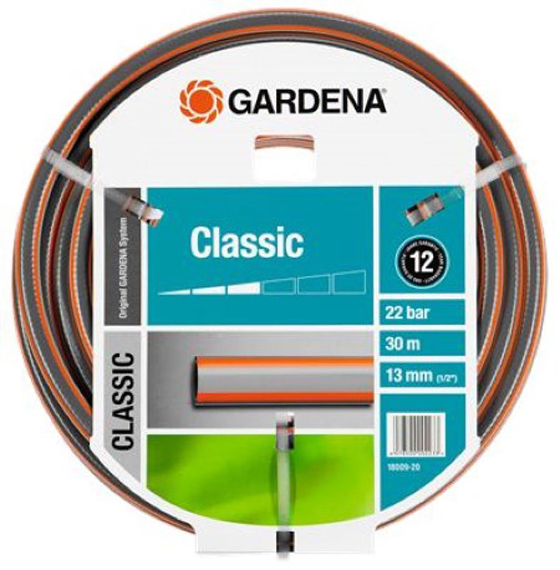 18009-20 Λάστιχο Gardena Classic 1/2"- 30m