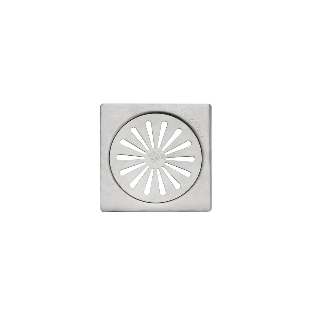 ΣΧΑΡΑ  ΙΝΟΧ 12Χ12 PVD BRUSHED NICKEL