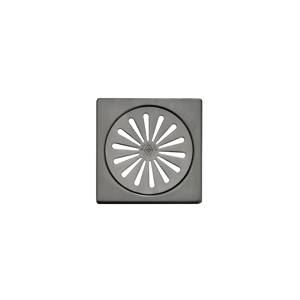 ΣΧΑΡΑ  ΙΝΟΧ 12Χ12 PVD GUN METAL