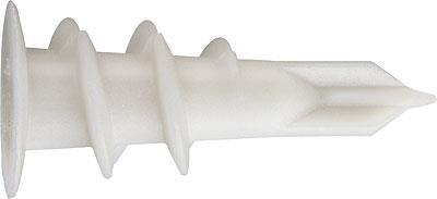 Ούπα πλαστικα για γυψοσανίδα χωρίς βίδα 100τεμ. Νο15x33mm