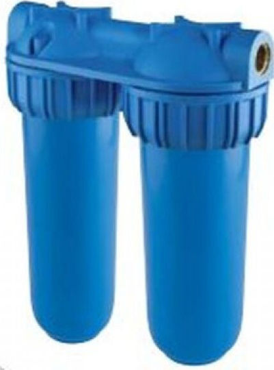 Φίλτρο νερού διπλό Senior Duplex 3P 3/4" AFO SX AB by Atlas Filtri 16005