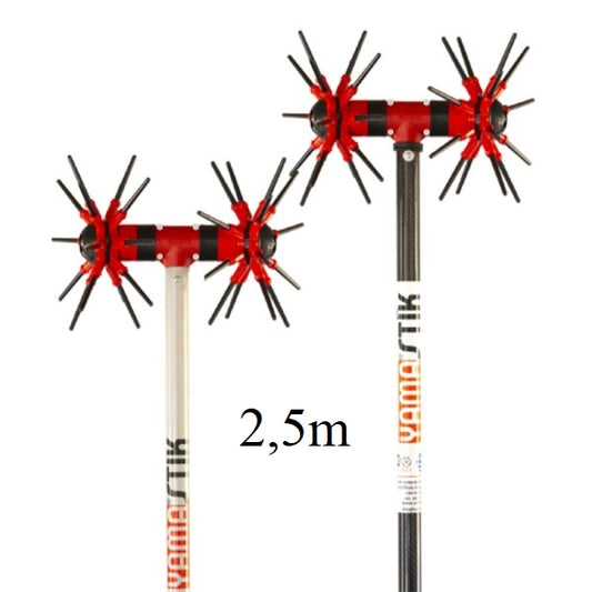 Ελαιοραβδιστικό Brushless Με Μοτέρ 15-20V και Κοντάρι αλουμινίου "DIABLO 4X4" YAMASTIK 2,5m
