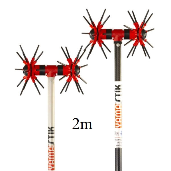 Ελαιοραβδιστικό Brushless Με Μοτέρ 15-20V και Κοντάρι αλουμινίου "DIABLO 4X4" YAMASTIK 2m