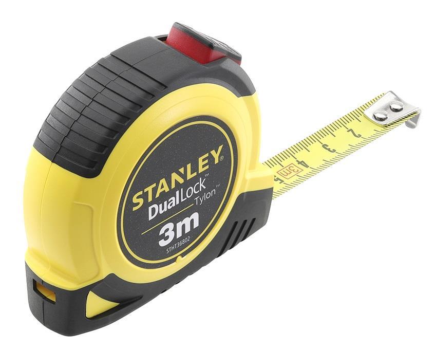 Μέτρο πλαστικό Tylon Dual Lock με λάμα 19mm - 5m