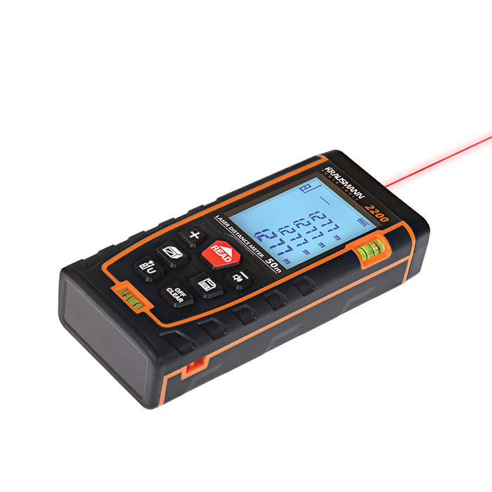 Μέτρο Laser με Δυνατότητα Μέτρησης έως 50m Krausmann 2200
