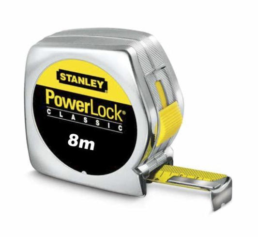 Μέτρο POWERLOCK με κέλυφος ABS και λάμα 25mm - 8m 1-33-198