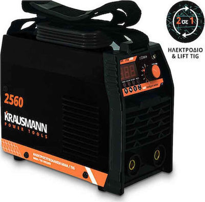 KRAUSMANN - ΗΛΕΚΤΡΟΚΟΛΛΗΣΗ INVERTER 200A TIG / ΗΛΕΚΤΡΟΔΙΟΥ (MMA) 2560