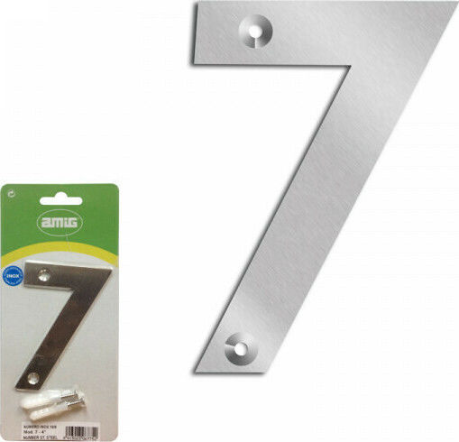 ΑΡΙΘΜΟΣ ΣΠΙΤΙΟΥ Νο7 AMIG INOX 27880
