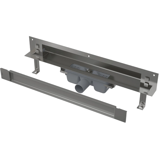 ΚΑΝΑΛΙ ΝΤΟΥΖ. ΤΟΙΧΟΥ STAINLESS STEEL 75 CM Φ50 APZ5 TWIN ΓΙΑ ΣΧΑΡΑ & ΠΛΑΚΑΚΙ