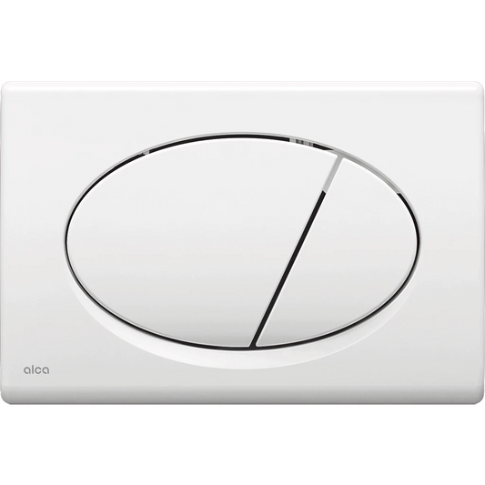 ΠΛΑΚΑ ΧΕΙΡΙΣΜΟΥ BASIC ΟΒΑΛ POLISHED ΛΕΥΚΗ