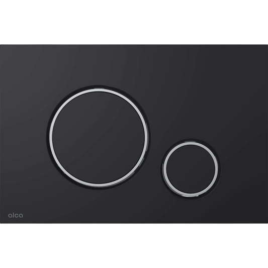 ΠΛΑΚΑ ΧΕΙΡΙΣΜΟΥ ΤΗΙΝ BLACK MATT - ΚΥΚΛ. ΧΡΩΜΕ POLISHED