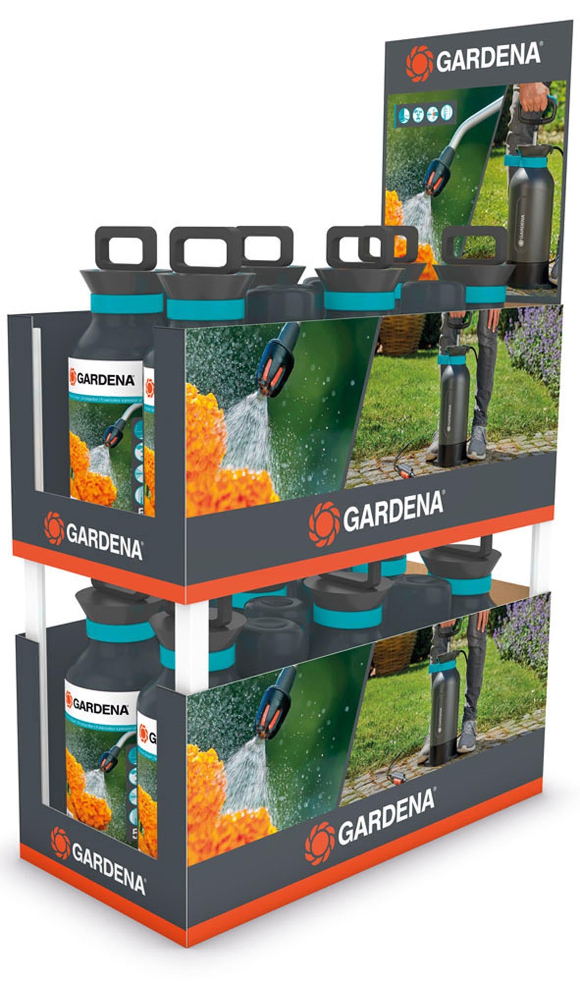 11134-30 Σετ Ψεκαστήρα Προπίεσης & Αντλίας Gardena 5 & 0,75Lt